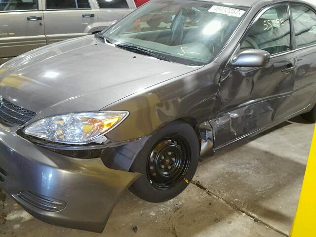 4T1BE32K83U710766 - 2003 TOYOTA CAMRY LE GRAY photo 9