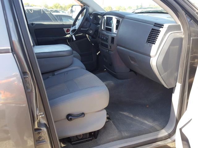 3D7KS28A57G833042 - 2007 DODGE RAM 2500 S გრაფიტი ფოტო 5