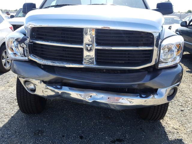3D7KS28A57G833042 - 2007 DODGE RAM 2500 S გრაფიტი ფოტო 9