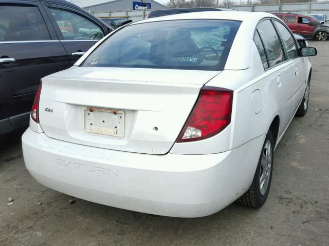 1G8AJ55F26Z170807 - 2006 SATURN ION LEVEL WHITE photo 4