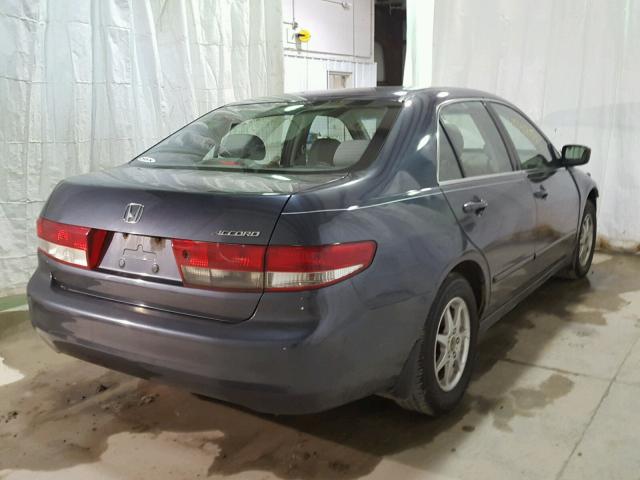 1HGCM56333A086968 - 2003 HONDA ACCORD LX BLUE photo 4