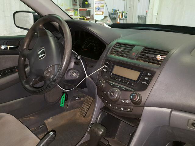 1HGCM56333A086968 - 2003 HONDA ACCORD LX BLUE photo 9