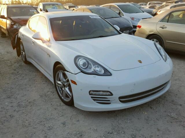 WP0AA2A71DL017323 - 2013 PORSCHE PANAMERA 2 WHITE photo 1