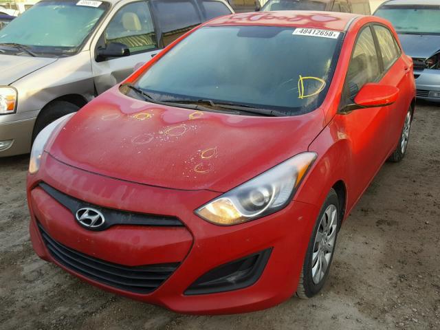 KMHD25LEXDU056764 - 2013 HYUNDAI ELANTRA GT RED photo 2