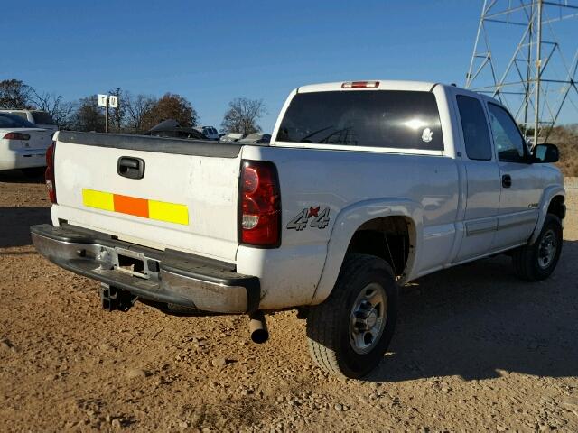 1GCHK29G36E264589 - 2006 CHEVROLET SILVERADO WHITE photo 4