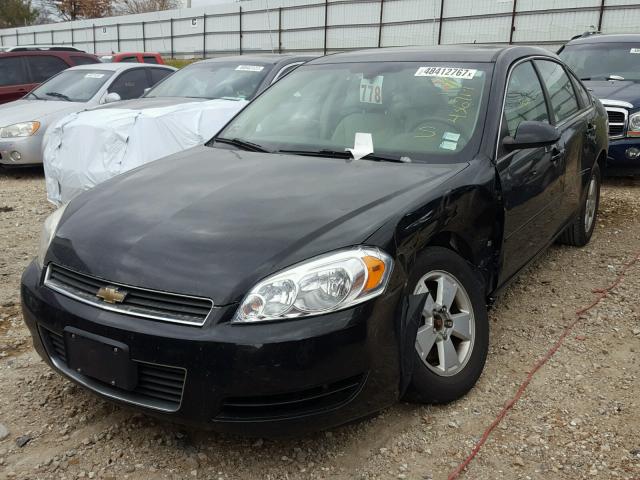 2G1WT58K181318058 - 2008 CHEVROLET IMPALA LT BLACK photo 2