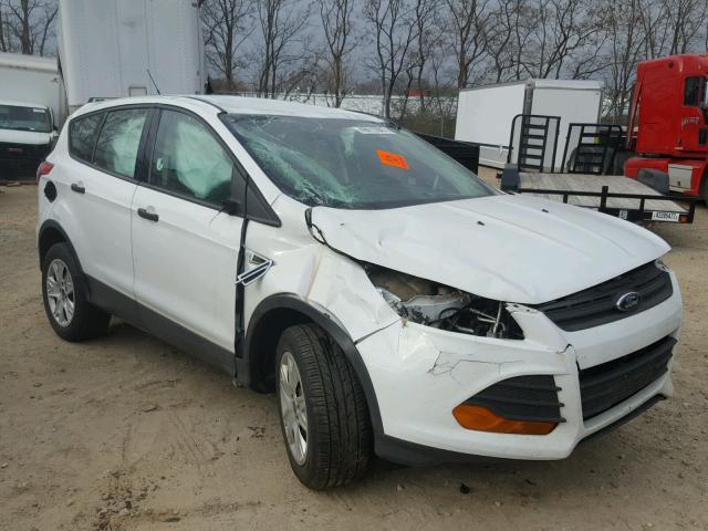 1FMCU0F73DUA25863 - 2013 FORD ESCAPE S WHITE photo 1