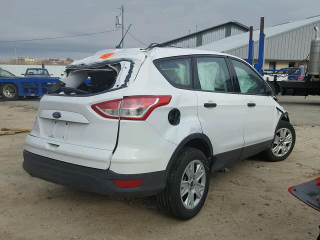 1FMCU0F73DUA25863 - 2013 FORD ESCAPE S WHITE photo 4