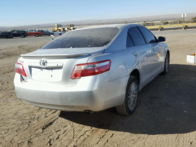 4T4BE46K38R033395 - 2008 TOYOTA CAMRY CE SILVER photo 4