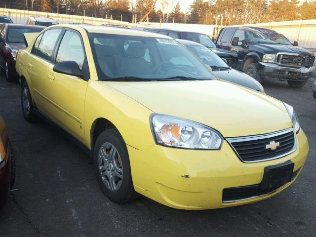 1G1ZS51F56F101485 - 2006 CHEVROLET MALIBU LS YELLOW photo 1