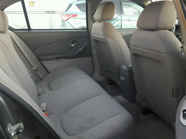 1G1ZS51F56F101485 - 2006 CHEVROLET MALIBU LS YELLOW photo 6