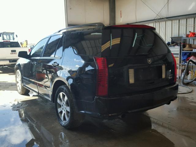 1GYEE637780141947 - 2008 CADILLAC SRX BLACK photo 3