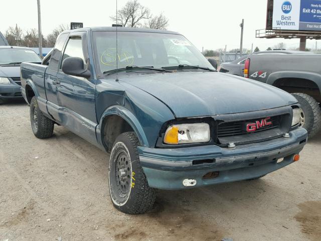 1GTCT19W5T8528253 - 1996 GMC SONOMA GREEN photo 1