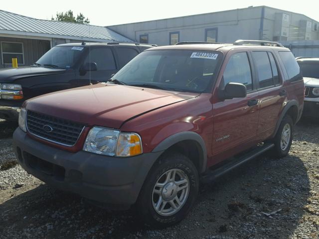 1FMZU62K92ZC74126 - 2002 FORD EXPLORER X RED photo 2