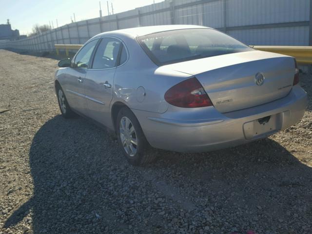 2G4WC532751309905 - 2005 BUICK LACROSSE C SILVER photo 3