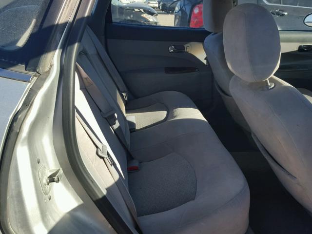 2G4WC532751309905 - 2005 BUICK LACROSSE C SILVER photo 6