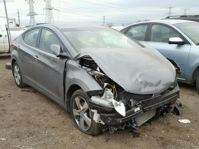 5NPDH4AE4DH409770 - 2013 HYUNDAI ELANTRA GL GRAY photo 1