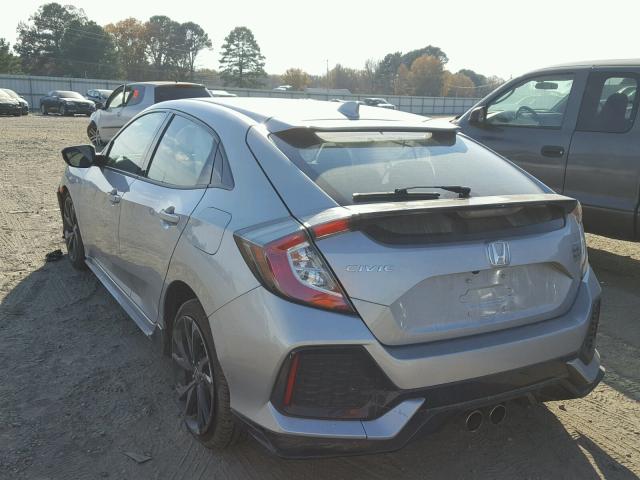 SHHFK7H49HU224819 - 2017 HONDA CIVIC SPOR SILVER photo 3