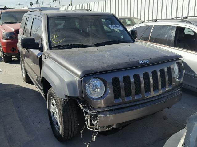 1C4NJPBBXED796718 - 2014 JEEP PATRIOT SP GRAY photo 1