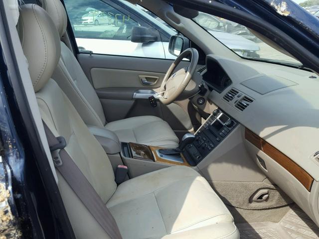 YV1CZ59H041099292 - 2004 VOLVO XC90 BLUE photo 5
