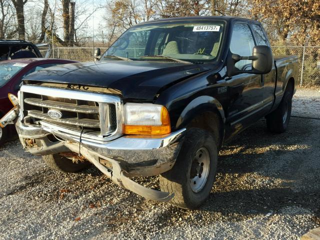 1FTNX21F1XED69995 - 1999 FORD F250 SUPER BLACK photo 2