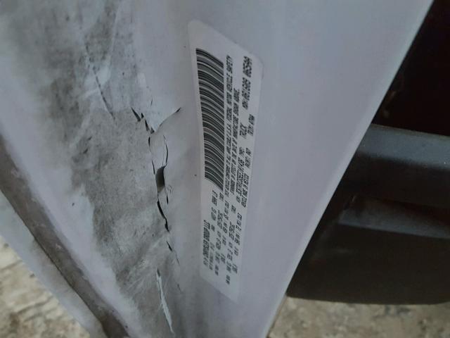 3C6TRVCG5EE101436 - 2014 RAM PROMASTER WHITE photo 10