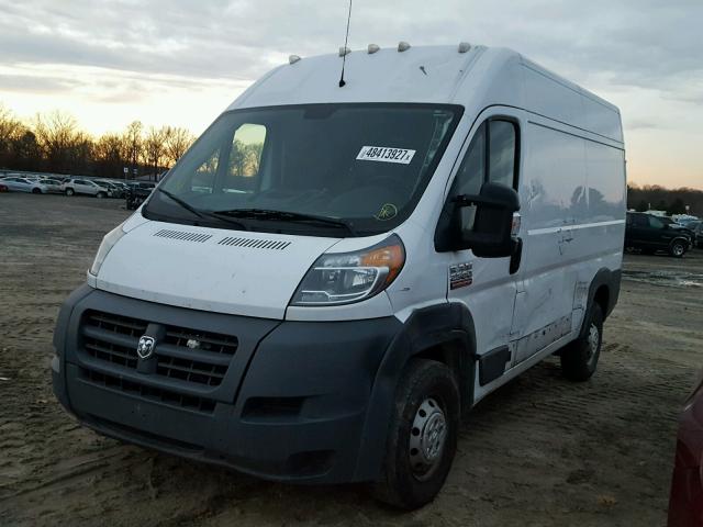 3C6TRVCG5EE101436 - 2014 RAM PROMASTER WHITE photo 2