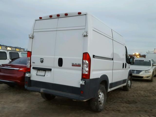 3C6TRVCG5EE101436 - 2014 RAM PROMASTER WHITE photo 4