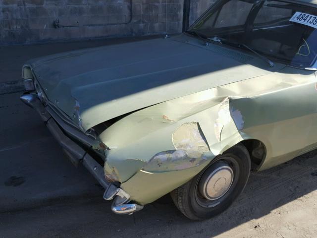 9R31F155854 - 1969 FORD FAIRLANE GREEN photo 9