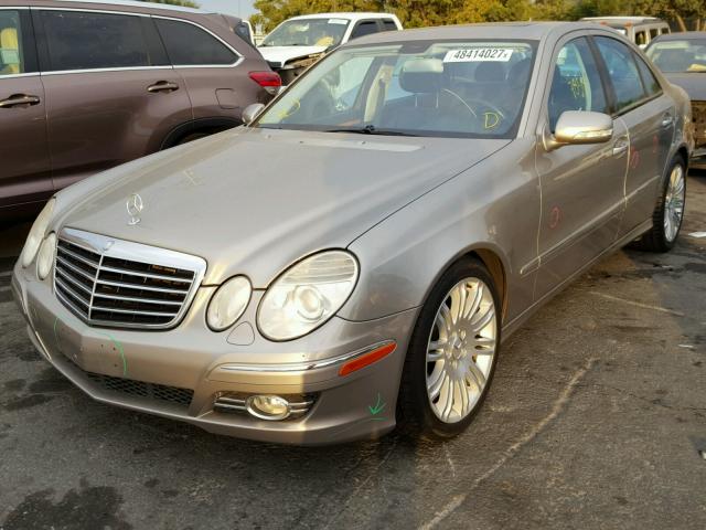 WDBUF56X27B112281 - 2007 MERCEDES-BENZ E 350 SILVER photo 2