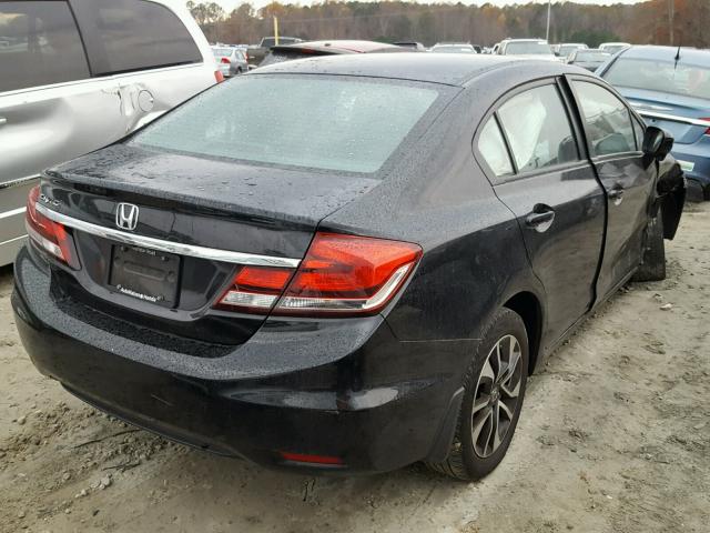 19XFB2F82EE074788 - 2014 HONDA CIVIC EX BLACK photo 4