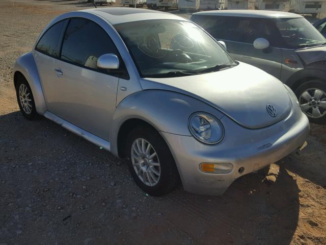 3VWCA21C0YM478004 - 2000 VOLKSWAGEN NEW BEETLE SILVER photo 1