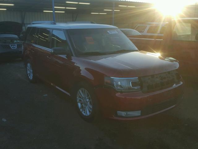 2FMHK6C82DBD36914 - 2013 FORD FLEX SEL Կարմիր լուսանկար 1