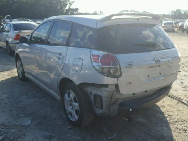 2T1KR32E35C470769 - 2005 TOYOTA COROLLA MA SILVER photo 3