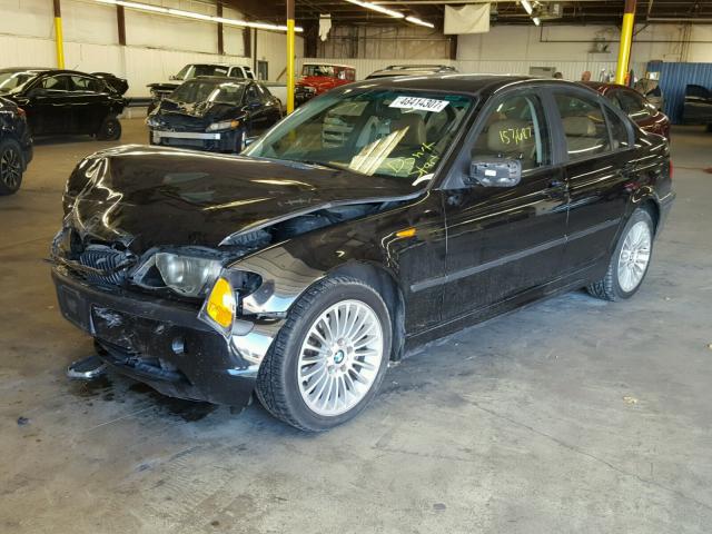 WBAEU33402PF58161 - 2002 BMW 325 XI BLACK photo 2