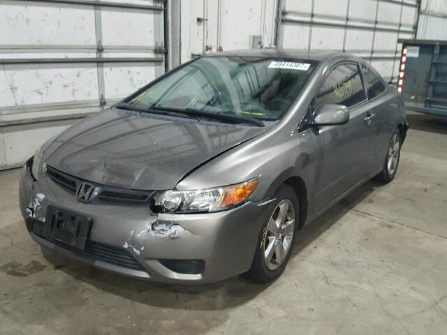 2HGFG11806H522875 - 2006 HONDA CIVIC EX BROWN photo 2