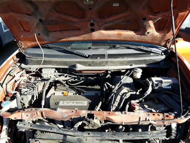 5J6YH28726L028134 - 2006 HONDA ELEMENT EX ORANGE photo 7