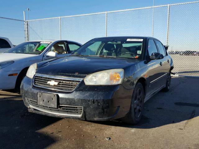 1G1ZT51826F301657 - 2006 CHEVROLET MALIBU LT BLACK photo 2