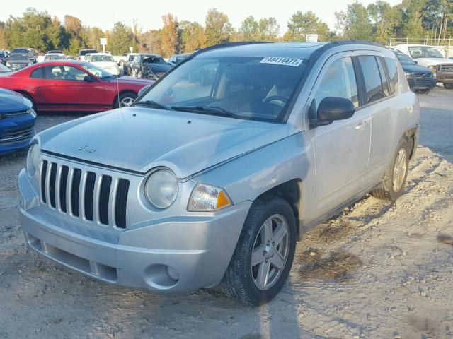 1J4NT4FB6AD515957 - 2010 JEEP COMPASS SP SILVER photo 2