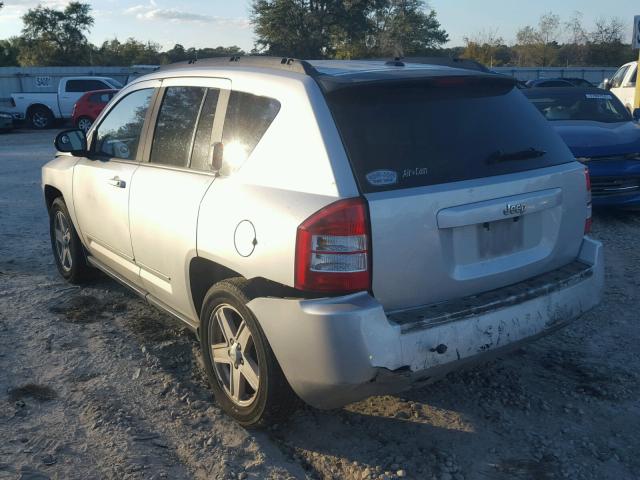 1J4NT4FB6AD515957 - 2010 JEEP COMPASS SP SILVER photo 3