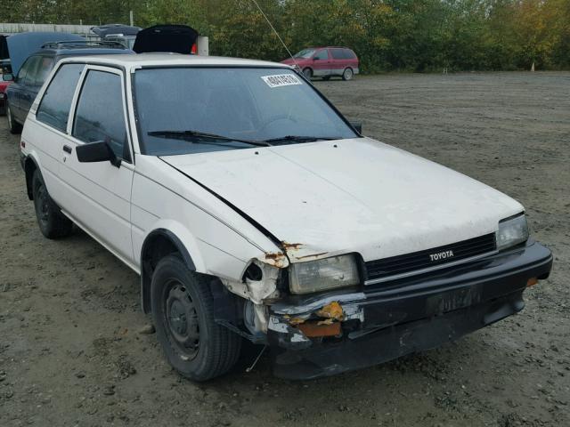 1NXAE82G2HZ422141 - 1987 TOYOTA COROLLA FX WHITE photo 1