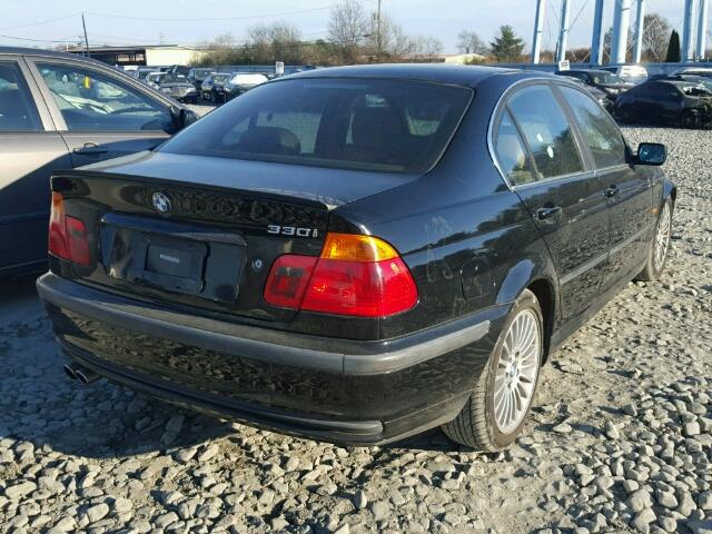 WBAAV53461JS91498 - 2001 BMW 330 BLACK photo 4