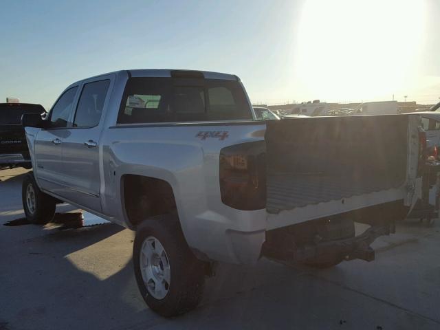 3GCUKTECXEG393265 - 2014 CHEVROLET SILVERADO SILVER photo 3