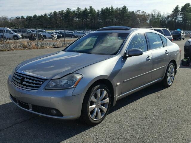 JNKAY01F87M450710 - 2007 INFINITI M35 BASE SILVER photo 2