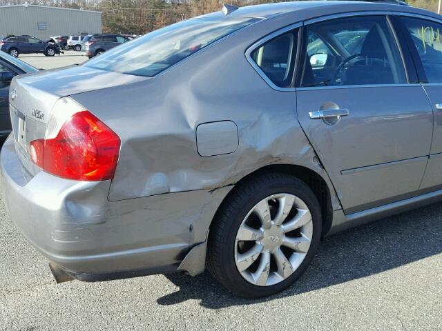 JNKAY01F87M450710 - 2007 INFINITI M35 BASE SILVER photo 9