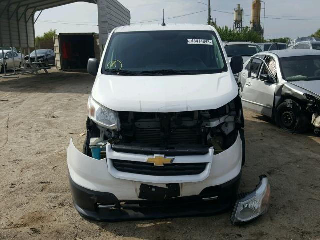 3N63M0ZN4FK701736 - 2015 CHEVROLET CITY EXPRE WHITE photo 9