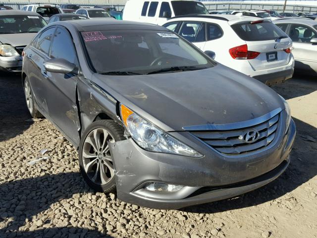 5NPEC4AB2DH610768 - 2013 HYUNDAI SONATA SE GRAY photo 1