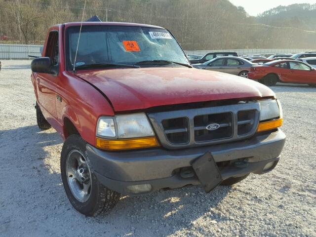 1FTZR15X2WTA51368 - 1998 FORD RANGER SUP RED photo 1