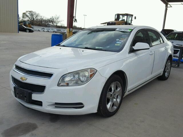 1G1ZC5EB6AF192649 - 2010 CHEVROLET MALIBU 1LT WHITE photo 2