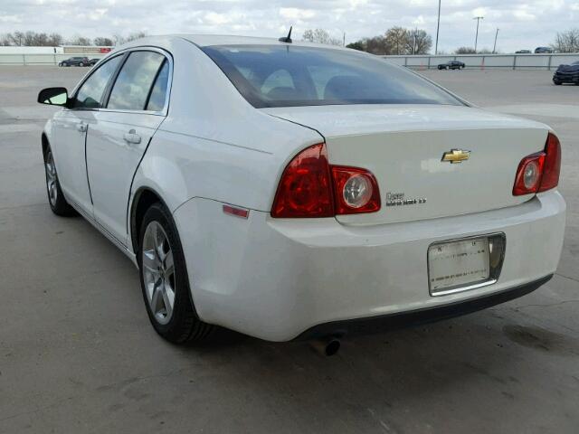 1G1ZC5EB6AF192649 - 2010 CHEVROLET MALIBU 1LT 白色 照片 3